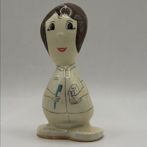 Vintage Rock Head Dental Hygienist Dentist or Dental Assisitant